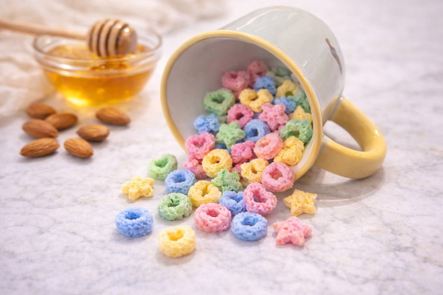 Wax melt Cereales de miel y almendra