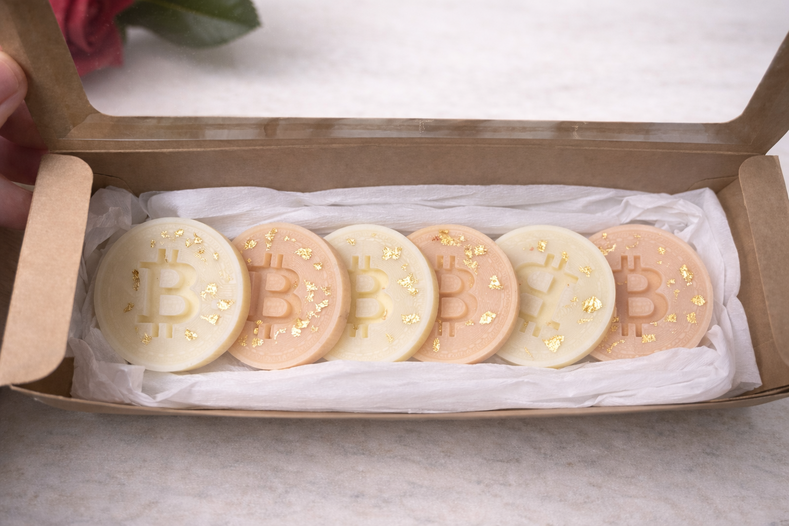 Wax Melt criptomoneda - Aroma Cava y Rosas